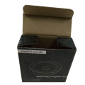 Small Black Printed Corrugated Paper Box with F Flute 1mm